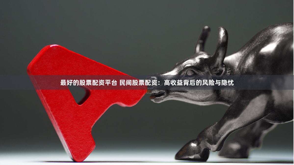 最好的股票配资平台 民间股票配资:高收益背后的风险与隐忧