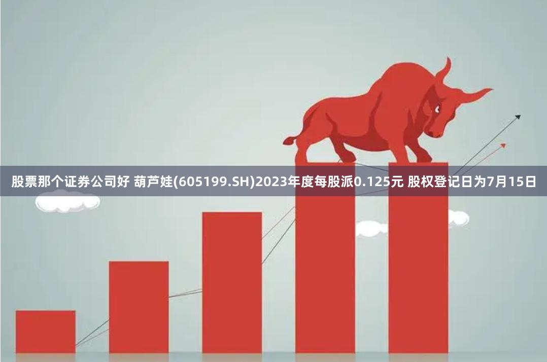 股票那个证券公司好 葫芦娃(605199.SH)2023年度每股派0.125元 股权登记日为7月15日