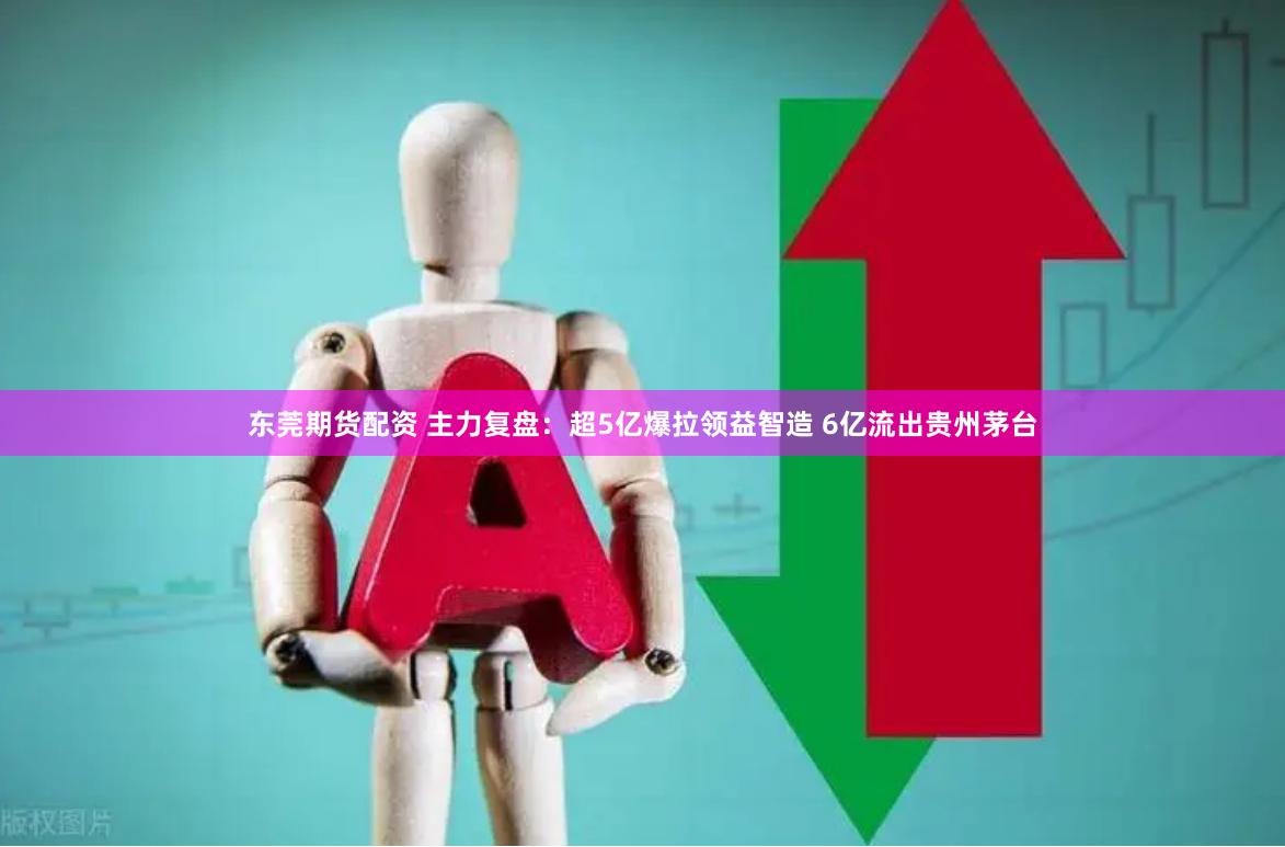 东莞期货配资 主力复盘：超5亿爆拉领益智造 6亿流出贵州茅台