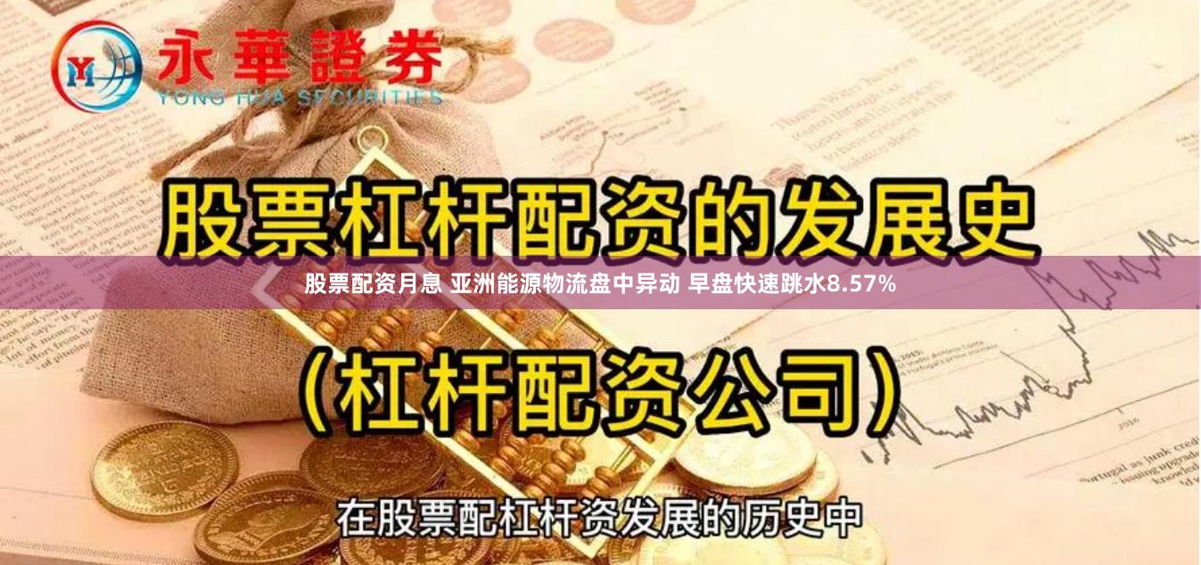 股票配资月息 亚洲能源物流盘中异动 早盘快速跳水8.57%